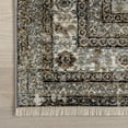 thumbnail image 4 of nuLOOM Charvi Distressed Medallion Fringe Area Rug, 5' x 7' 10", Charvi Light Brown, 4 of 8