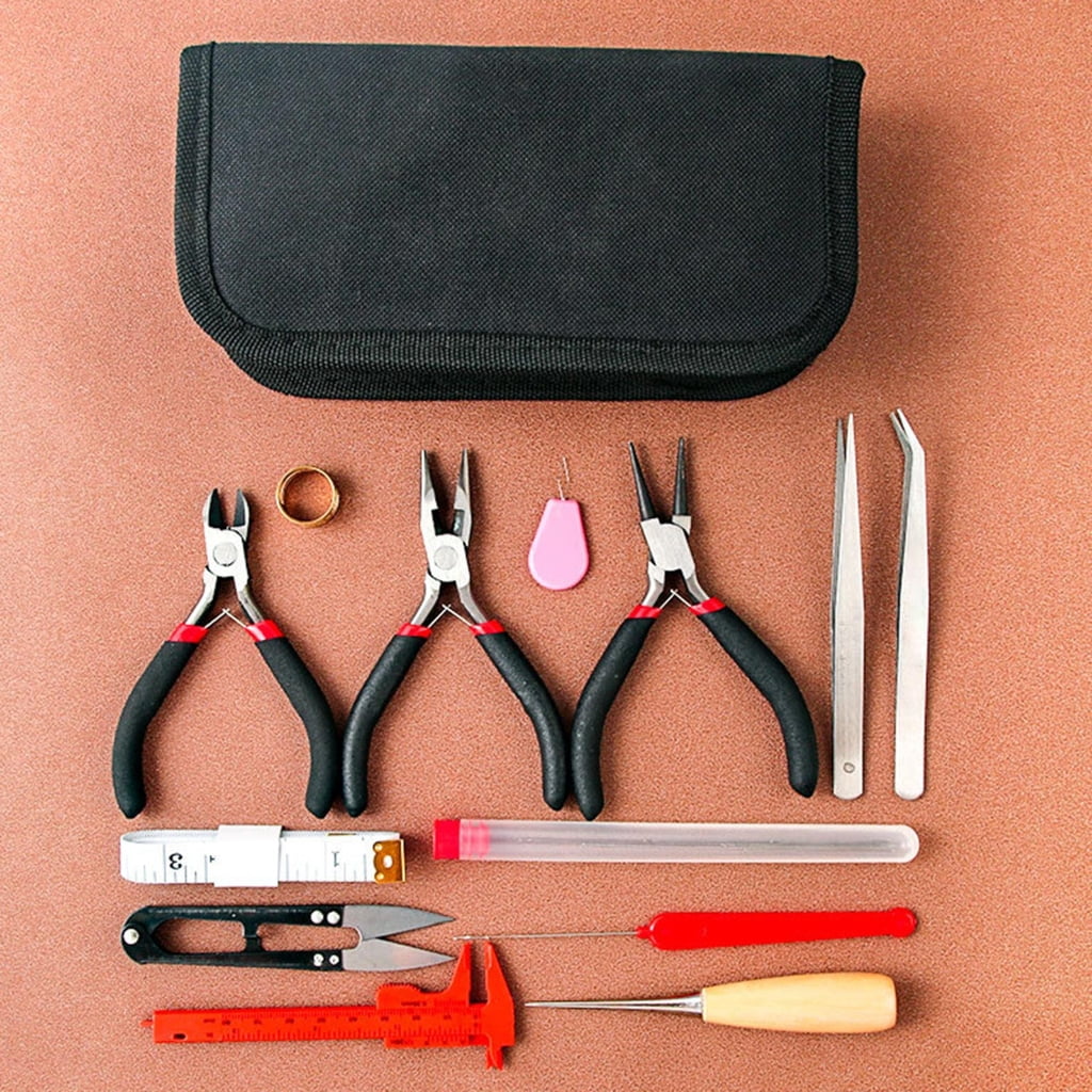 Beadwork Tool Set Jewelry Pliers Set Professional Jewelry Tools Set Jewellery Making Tool for Necklace Charm