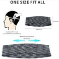 thumbnail image 5 of 3pcs Elastic Headbands Sports Yoga Gym Hair Bands Head Wrap Stretch Sweatband US, 5 of 6