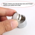 thumbnail image 4 of 19mm Stainless Steel Faucet Aerator Insert Water Filter Adapter Faucet Replacement Part Accessory 6pcs, 4 of 7