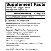 Doctors Best L-Theanine with Suntheanine , Non-GMO, Gluten Free, Vegan, Helps Reduce Stress and Sleep, 150 mg 90 Veggie Caps