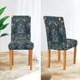 thumbnail image 3 of Yayeee 2 Pack Dining Chair Covers Stretch Parson Chairs Slipcovers Seat Protector, Shadowy Forest Pattern, 3 of 6
