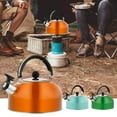 thumbnail image 1 of Tetera silbante Jadeshay de Acero inoxidable color naranja 18,5*19 cm Capacidad 2,1 litros, 1 of 11