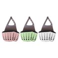 thumbnail image 1 of Shisuyan Sink Storage Kitchen Sink Accessories Plastic 3Pcs Green, 1 of 8