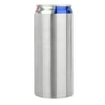thumbnail image 2 of HCTSHG Steel Double-walled Slim for 12Oz Can Stainless Cooler Stainless Can Vacuum Cooler Insulated Holder Steel Glass&Bottle for Beer, Soda, and Energy Drinks, 2 of 2