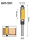 thumbnail image 2 of 1/2 6mm Shank Flush Trim Router Bit for Wood Formwork Pattern A, 2 of 5