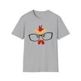 thumbnail image 2 of Chicken Glasses, Gildan Unisex Softstyle T-Shirt, Hen Graphic Tee, S-3XL, 2 of 5