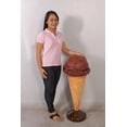thumbnail image 3 of One Scoop Chocolate Ice Cream Over Sized Statue, 3 of 5