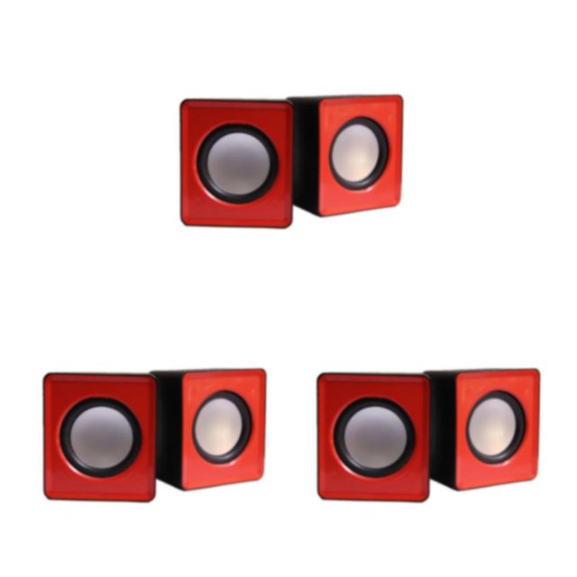 Seitruly Altavoces de la computadora Altavoz de música pequeño universal Mini USB con cable para accesorios de computadora portátil de de Type1 NO1