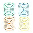 thumbnail image 1 of Clearance! Kitchen Plastic Chopping Block Cutting Board Non Slip Frosted Breadboard Flexible Practical Chopping, 1 of 6