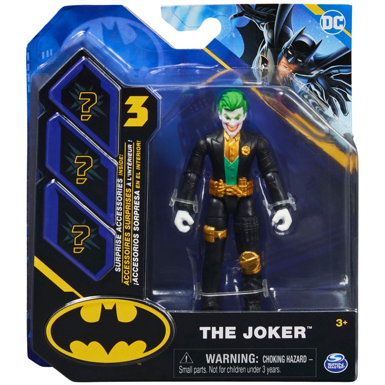 DC Comics, 4-inchThe Joker Action Figure - Walmart.com
