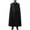 Black, variant on Medieval Renaissance Knight Cape for Men Steampunk Costume Halloween Cosplay Gothic Party Witch Cloak