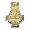 thumbnail image 1 of Elegant Lighting Century 17" 3 Light Elements Crystal Wall Sconce, 1 of 1