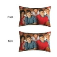 thumbnail image 2 of One Direction Pillowcase decoration waist pillowcase sofa bed cushion suitable for bedroom bed sleeping. 20 x 30 inch, 2 of 3