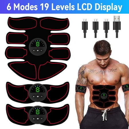 EMS Abdominal Muscle Toning Trainer ABS Stimulator Toner Tactical Belly Shaper