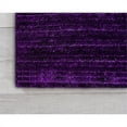 thumbnail image 2 of Global Furniture USA Luna Solid Color Purple 8x10 Rug, 2 of 3