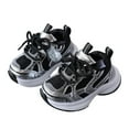 thumbnail image 3 of Sopiago Girls Shoes Breathable Walking Shoes Mesh Lightweight Non-Slip Sneakers for Girls Black (Toddler/Little Kid),10, 3 of 5