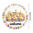 thumbnail image 2 of Round Easter Bunny Welcome Mat for Home Durable Absorbent Non Round Rug 40/60/80cm Ideal Room Porch Entrance, 2 of 3