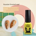 thumbnail image 2 of WIFKLSIIPG Russian Frosted Seal, Wash Free, Non Stick Powder Fog Surface, Velvet Texture, Phototherapy Nail 15ML, 2 of 2