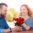 thumbnail image 7 of AYktou Red Rose Ring Box-Velvet Flower Shape Jewelry Box Case for Ring,Earring Boxes for Jewelry Gift for Proposal Ring,Ceremony,Wedding Valentine's Day or Special Occasion, 7 of 7