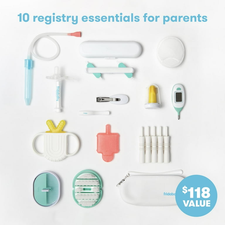 Frida Baby Infant Baby Kit, Includes Teether & SnotSucker