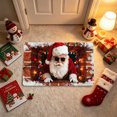thumbnail image 5 of AURIGATE Christmas Doormat, 23.6x15.7 in Polyester Christmas Entryway Mat with Santa Design for Indoor Outdoor Home Decor, 5 of 6