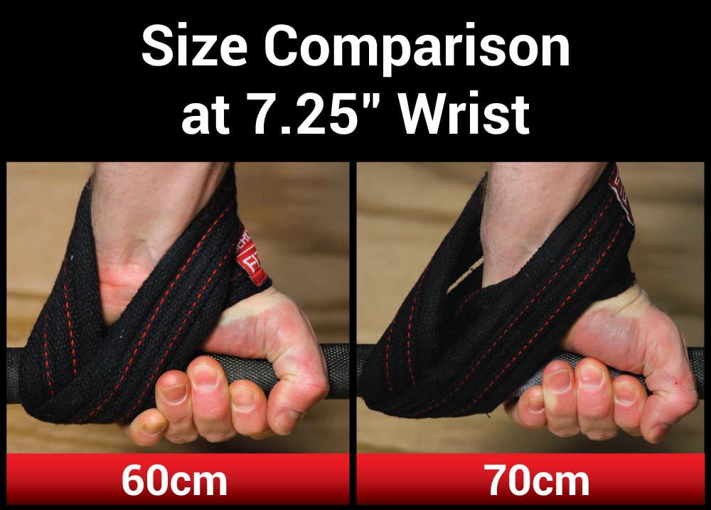 Serious Steel Fitness Figure 8 Lifting Straps - 70 CM