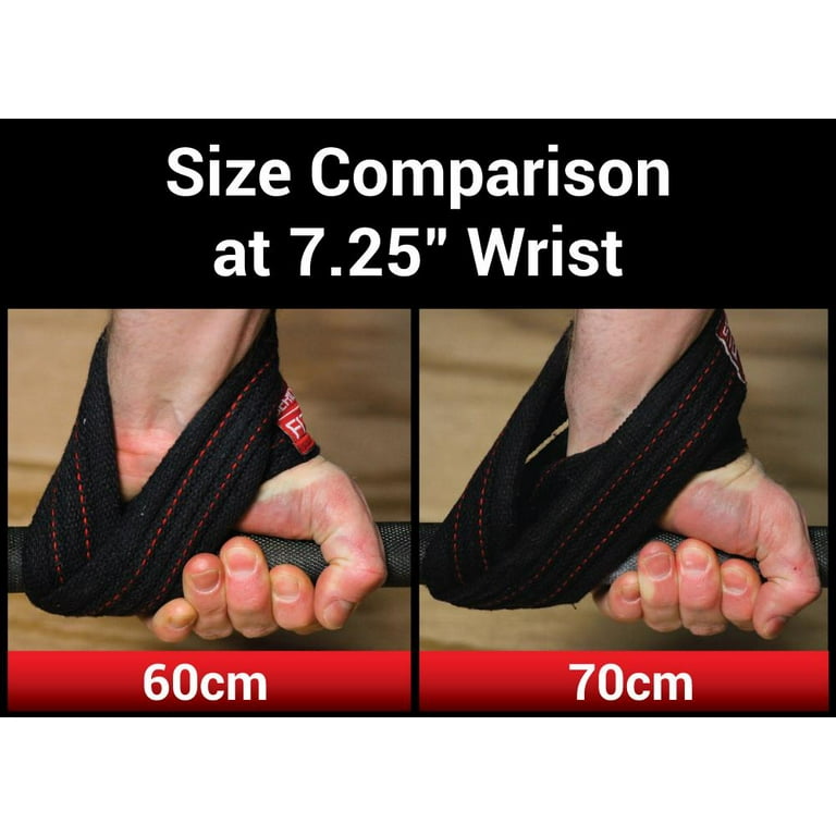 Serious Steel Fitness Figure 8 Lifting Straps - 60 CM 