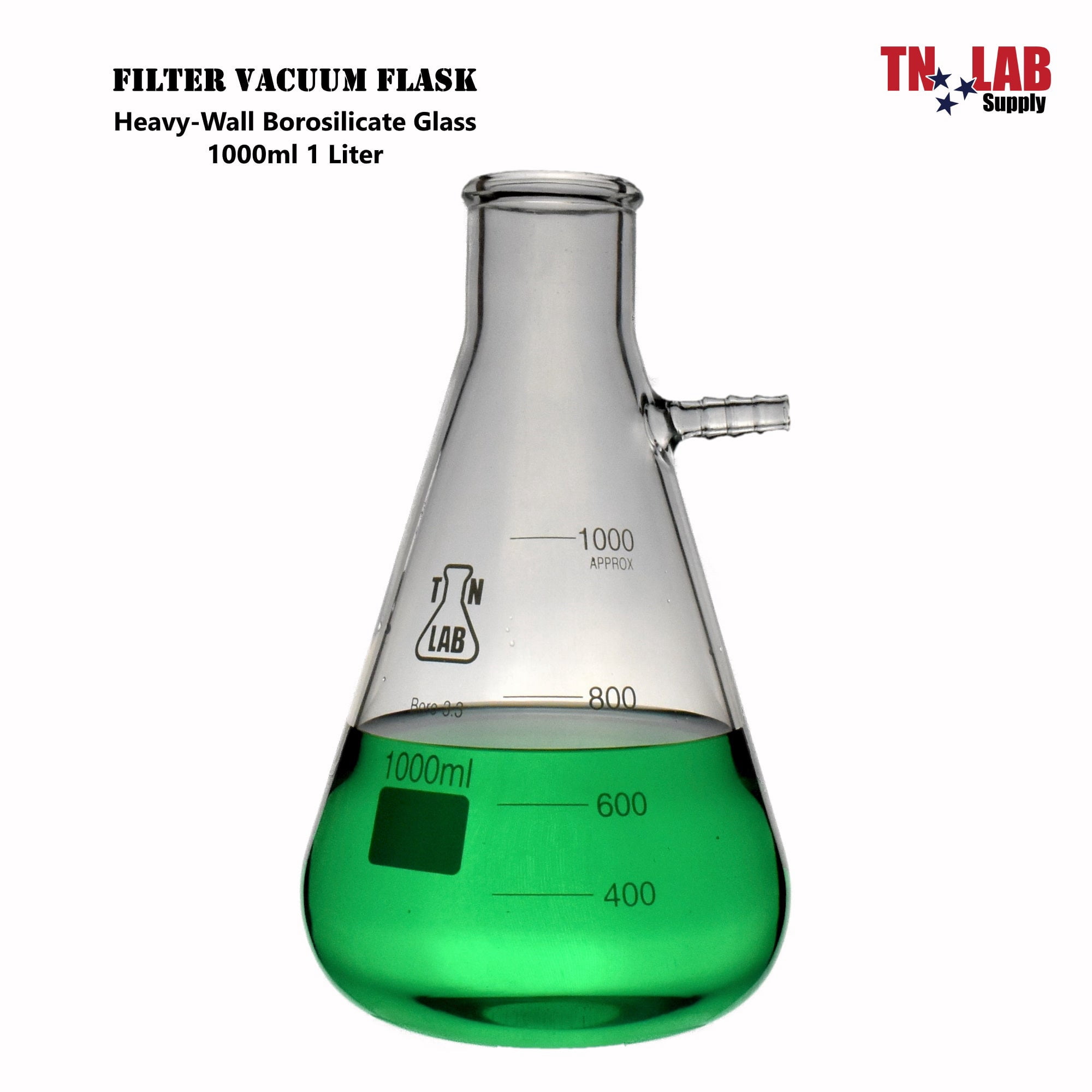 Buchner Funnel Set – Porcelain, For Laboratory Filtration (Avogadros Brand)