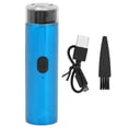 thumbnail image 1 of Tondeuse Électrique Portable pour Barbe, Mini Rasoir Électrique Rechargeable à Rotation 360 Degrés pour Visage Flottant, Efficace pour les Voyages pour Hommes, Bleu, 1 of 8