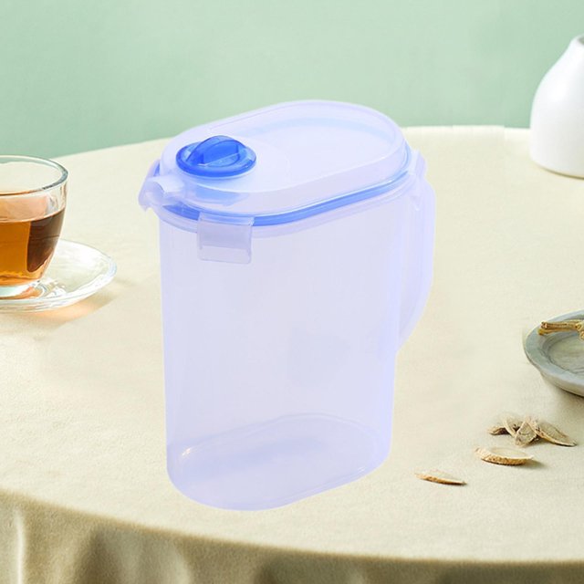 Jarra de bebidas de jarra de agua gran capacidad de gran capacidad de té helado recipiente de jugo de té recipe de agua fría jarra de agua para S