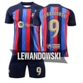 thumbnail image 1 of 2022/2023 Barcelona Home Kits de fútbol para niños Jersey de fútbol Camiseta de entrenamiento Traje - 9# Lewandowski#1 XianweiShao 8390614945524, 1 of 1