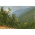 thumbnail image 2 of Frederick Frank Durand 24x17 Black Ornate Framed Double Matted Museum Art Print Titled: View Down The&nbsp;Valley (19th&nbsp;Century-1), 2 of 5