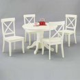 thumbnail image 2 of Homestyles Warwick Wood Dining Table in Off White, 2 of 8