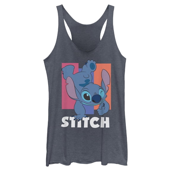 Womens Lilo & Stitch Thumbs Up Racerback Tank