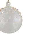 thumbnail image 7 of 3" Pink Iridescent Glass Christmas Ball Ornament, 7 of 7