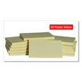 thumbnail image 4 of 3 in. x 5 in., Self-Stick Note Pads - Yellow (100-Sheet/Pad 18/Pack), 4 of 4