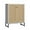Black, variant on Panana Rattan Decorated 2 Doors Storage Cabinet Accent Cabinet Living Room Cupboard Kitchen Sideboard Buffet Table (Natural)