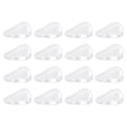 thumbnail image 1 of Protecteurs d'Angle, Lot de 16 20x20x36 mm - Protecteurs de Bords, Pare-Chocs d'Angle de Table en Forme de Goutte (Transparent), 1 of 5