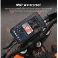 thumbnail image 4 of EKIY - Nueva pantalla de navegación para motocicletas de 6,25 pulgadas, GPS, CarPlay inalámbrico, Android Auto, reproductor inteligente, resistente al agua, monitor DVR para Moto, 4 of 5