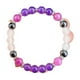 thumbnail image 2 of Pulsera de Cristal Mujeres Stress Amatista Mica Piedra Ajustable Unisex Boho Everyday Wear, 2 of 7
