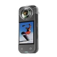 thumbnail image 3 of Protège-objectif Transparent pour Insta 360 X3, Housse de Protection Antipoussière, Étui Antichute pour Appareil Photo Insta, 3 of 5