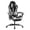 Black, variant on Leumius Gaming Chair,Ergonomic Office Computer Desk Chair with Footrest and Lumbar Support,360° Swivel Chairs for Office Home Gaming,Black