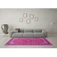 thumbnail image 3 of Ahgly Company Indoor Rectangle Persian Pink Traditional Area Rugs, 2' x 5', 3 of 4