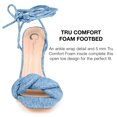 thumbnail image 5 of Journee Collection Womens Edelie Tru Comfort Foam Open Toe High Stiletto Pumps, 5 of 6