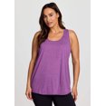 thumbnail image 5 of RBX Active Plus Size Women's Twist Back Soft Relaxed Tank Top Tunic, 5 of 9