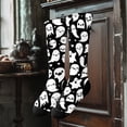 thumbnail image 2 of Rggeeun Halloween Socks for Women Pumpkin Bat Graphic Cute Socks Warm Comfort Crew Socks for Women Fall Winter Vacation Trendy,Black,One Size, 2 of 4
