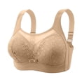 thumbnail image 1 of Women Full Coverage Bra Bra Front Closure Bra for Women Comfort Wireless Full Coverage Womans Sleep Bra, 1 of 9