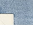 thumbnail image 2 of PAVILIA Melange Sherpa Fleece Throw Blanket | Super Soft, Reversible, Microfiber Fleece Blanket Throw | Luxurious Plush Fuzzy Navy Blue TV Blanket For Couch Sofa(50x60 Inches, Navy), 2 of 11
