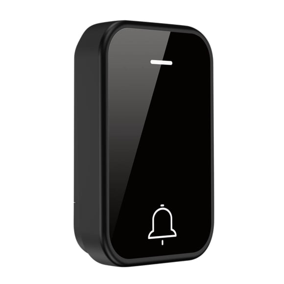 CEHVOM Sonnette de Porte Sans Fil Sonnette de Porte Carillon Étanche Sonnette 1 Prise Récepteurs Portée 200 m Étanche-Carillon de Porte-Résistant aux Intempéries Téléavertisseur pour Aînés Liquidation